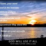 message:God Will Use All Things